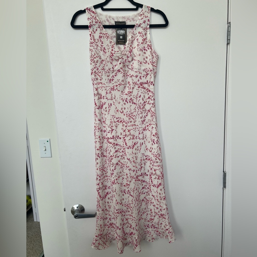 Vintage floral sleeveless dress- purchased from vintage boutique market